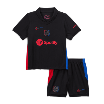 Kid's Barcelona Away Jerseys Kit(Jersey+Shorts) 2024/25 - acejersey