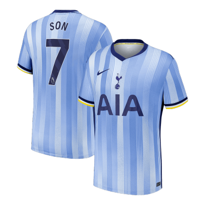 Men's Tottenham Hotspur SON #7 Away Soccer Jersey 2024/25 - acejersey