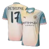 Men's Manchester City DE BRUYNE #17 Fourth Away Soccer Jersey 2024/25 - acejersey