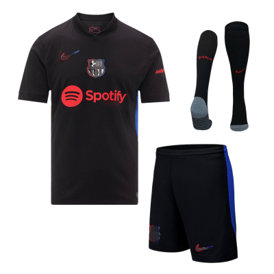 Men's Barcelona Away Jersey Full Kit 2024/25 - acejersey