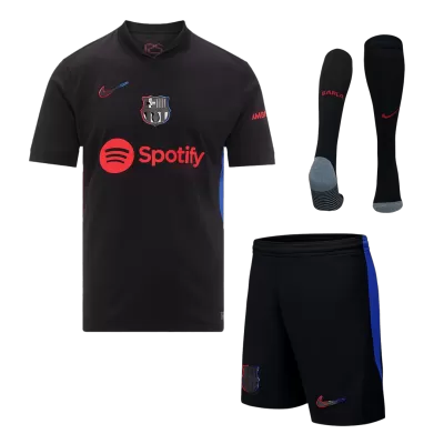 Men's Barcelona Away Jersey Full Kit 2024/25 - acejersey