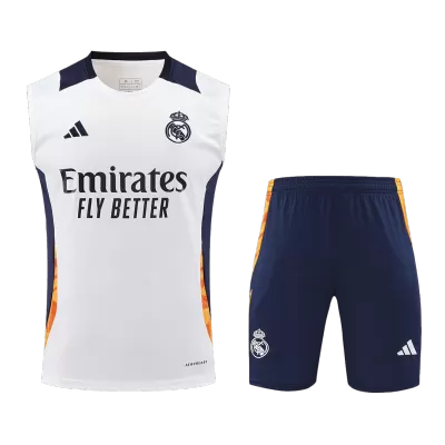 Men's Real Madrid Pre-Match Kit (Vest+Shorts) 2024/25 - acejersey