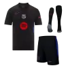 Men's Barcelona Away Jersey Full Kit 2024/25 - Spotify Logo Without Text - acejersey