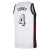 Men's Golden State Warriors Stephen Curry #4 White Swingman Jersey 2024 - acejersey