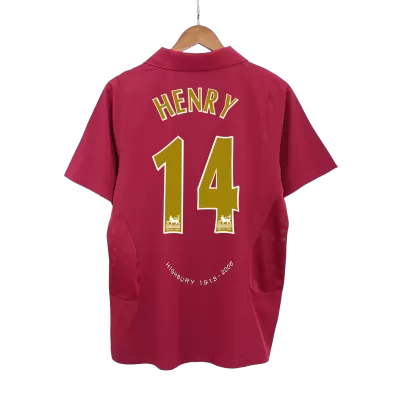 Arsenal HENRY #14 Home Retro Soccer Jersey 2005/06 - acejersey