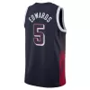 Men's Minnesota Timberwolves Anthony Edwards #5 Navy Swingman Jersey 2024 - acejersey