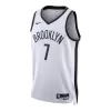 Men's Brooklyn Nets Kevin Durant #7 Swingman Jersey - Association Edition - acejersey