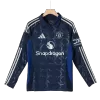 Men's Manchester United Away Long Sleeve Soccer Jersey 2024/25 - acejersey