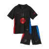 Kid's Barcelona Away Jerseys Kit(Jersey+Shorts) 2024/25 - Spotify Logo Without Text - acejersey