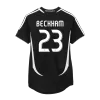 Real Madrid BECKHAM #23 Away Retro Soccer Jersey 2006/07 - acejersey