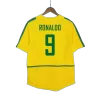 Brazil RONALDO #9 Home Retro Soccer Jersey 2002/03 - acejersey