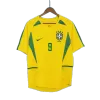 Brazil RONALDO #9 Home Retro Soccer Jersey 2002/03 - acejersey