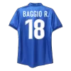 Italy BAGGIO R. #18 Home Retro Soccer Jersey 1998 - acejersey