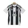 Men's Juventus Home Soccer Jersey 2024/25 - Save the Children Sponsor - acejersey