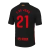 Barcelona F.DE JONG #21 Away Soccer Jersey 2024/25 - Player Version - Spotify Logo Without Text - acejersey