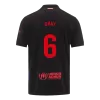 Men's Barcelona GAVI #6 Away Soccer Jersey 2024/25 - Spotify Logo Without Text - acejersey