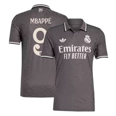 Real Madrid MBAPPÉ #9 Third Away Soccer Jersey 2024/25 - Player Version - acejersey