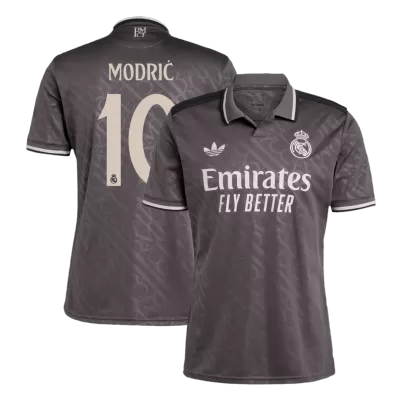 Men's Real Madrid MODRIĆ #10 Third Away Soccer Jersey 2024/25 - acejersey