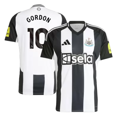 Men's Newcastle GORDON #10 Home Soccer Jersey 2024/25 - acejersey