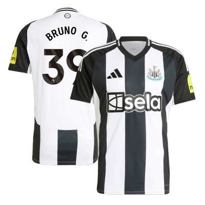 Men's Newcastle BRUNO G. #39 Home Soccer Jersey 2024/25 - acejersey