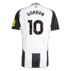 Men's Newcastle GORDON #10 Home Soccer Jersey 2024/25 - acejersey