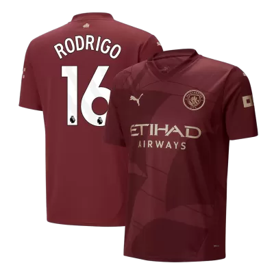 Men's Manchester City RODRIGO #16 Third Away Soccer Jersey 2024/25 - acejersey