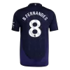 Manchester United B.FERNANDES #8 Away Soccer Jersey 2024/25 - Player Version - acejersey