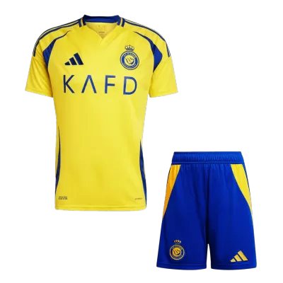 Men's Al Nassr Home Jersey (Jersey+Shorts) Kit 2024/25 - acejersey