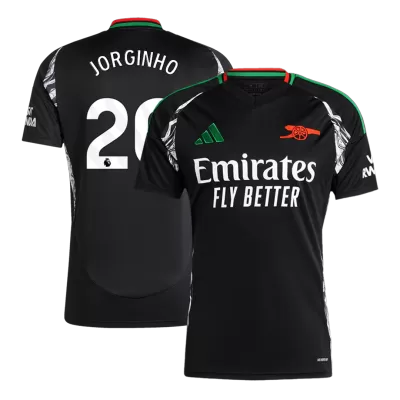 Men's Arsenal JORGINHO #20 Away Soccer Jersey 2024/25 - acejersey