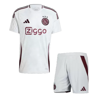 Men's Ajax Third Away Jersey (Jersey+Shorts) Kit 2024/25 - acejersey