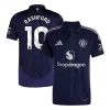 Men's Manchester United RASHFORD #10 Away Soccer Jersey 2024/25 - acejersey