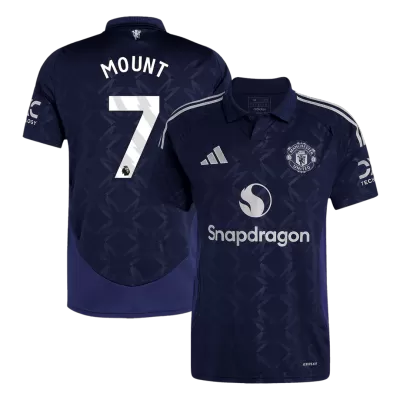 Men's Manchester United MOUNT #7 Away Soccer Jersey 2024/25 - acejersey