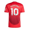 Men's Manchester United RASHFORD #10 Home Soccer Jersey 2024/25 - acejersey