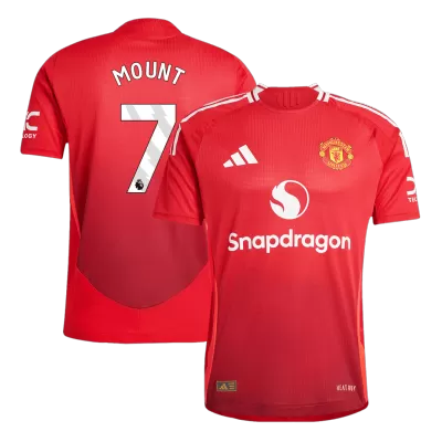 Manchester United MOUNT #7 Home Soccer Jersey 2024/25 - Player Version - acejersey