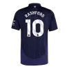 Men's Manchester United RASHFORD #10 Away Soccer Jersey 2024/25 - acejersey