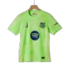 Men's Barcelona Third Away Jersey Full Kit 2024/25 Spotify Logo Without Text - UCL - acejersey