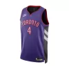 Men's Toronto Raptors Scottie Barnes #4 Purple Swingman Jersey 2024/25 - Classic Edition - acejersey