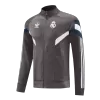 Real Madrid Gray Track Jacket 2024/25 For Adults - acejersey