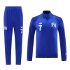 Manchester United X George Best Blue Jacket Training Kit 2024/25 For Adults - acejersey