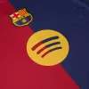 Men's Barcelona 125th Anniversary Home Soccer Jersey 2024/25 - Spotify Logo Without Text - acejersey