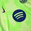 Kid's Barcelona Third Away Jersey Full Kit 2024/25 UCL - Spotify Logo Without Text - acejersey