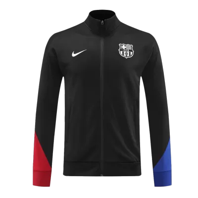 Barcelona Black Track Jacket 2024/25 For Adults - acejersey