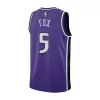 Men's Sacramento Kings De'Aaron Fox #5 Purple Swingman Jersey 2024/25 - Classic Edition - acejersey