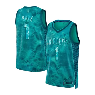 Men's Charlotte Hornets LaMelo Ball #1 MVP Select Series Swingman Jersey - acejersey