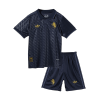 Kid's Juventus Third Away Jersey Kit(Jersey+Shorts) 2024/25 - acejersey
