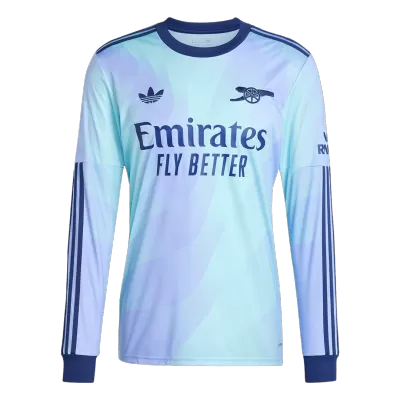 Men's Arsenal Third Away Long Sleeve Soccer Jersey 2024/25 - acejersey