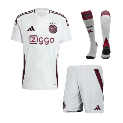 Men's Ajax Third Away Jersey Full Kit 2024/25 - acejersey