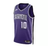 Men's Sacramento Kings DeRozan #10 Purple Swingman Jersey 2024/25 - Classic Edition - acejersey