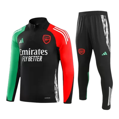 Kid's Arsenal Zipper Sweatshirt Kit(Top+Pants) 2024/25 - acejersey