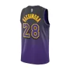 Men's Los Angeles Lakers Rui Hachimura #28 Purple Swingman Jersey 2024 - City Edition - acejersey